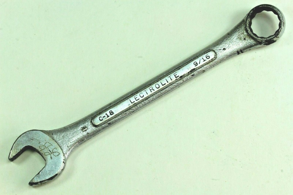 S-K C-18 - 9/16" Lectrolite Combination Wrench.