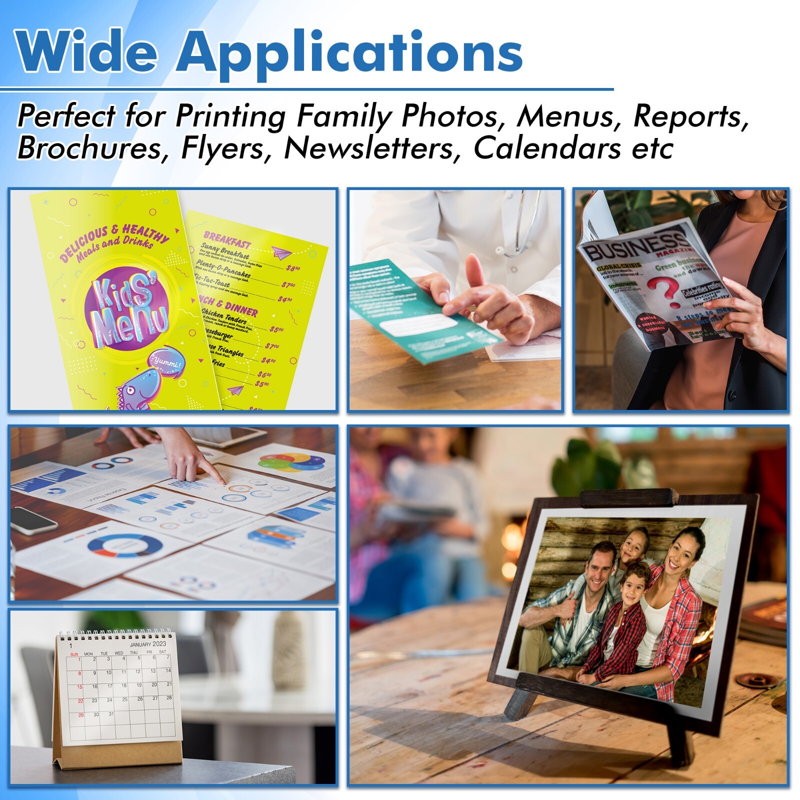 Koala Inkjet Photo Paper 8X10 Glossy 48lb 100 Sheets Photographic Picture Paper