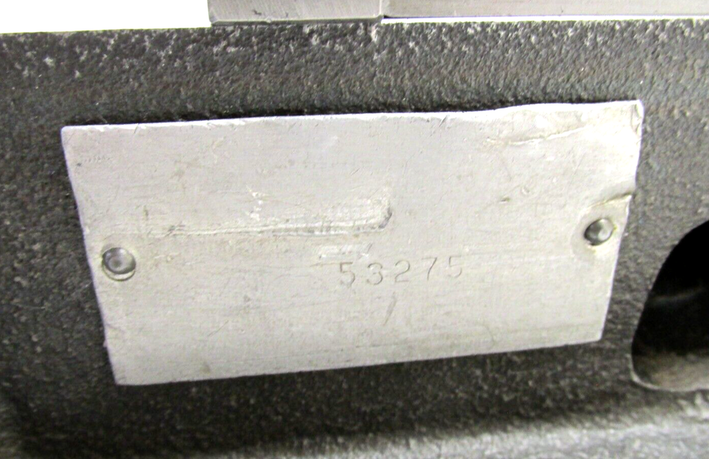 KURT ANGLOCK 6" MILLING MACHINE VISE w/ JAWS & HANDLE - #D60