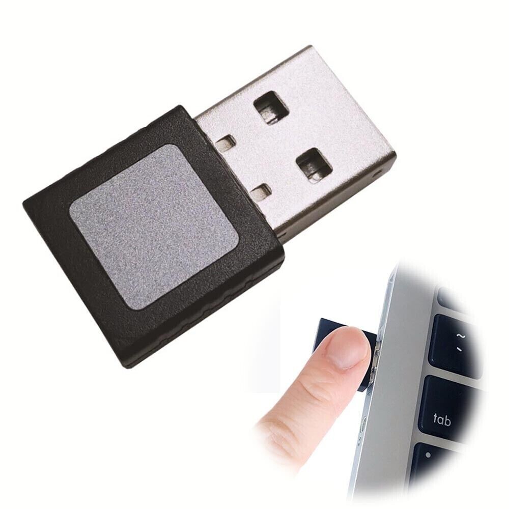 Mini USB Fingerprint Reader Key for Genuine Windows 10 Hello Touch Log In