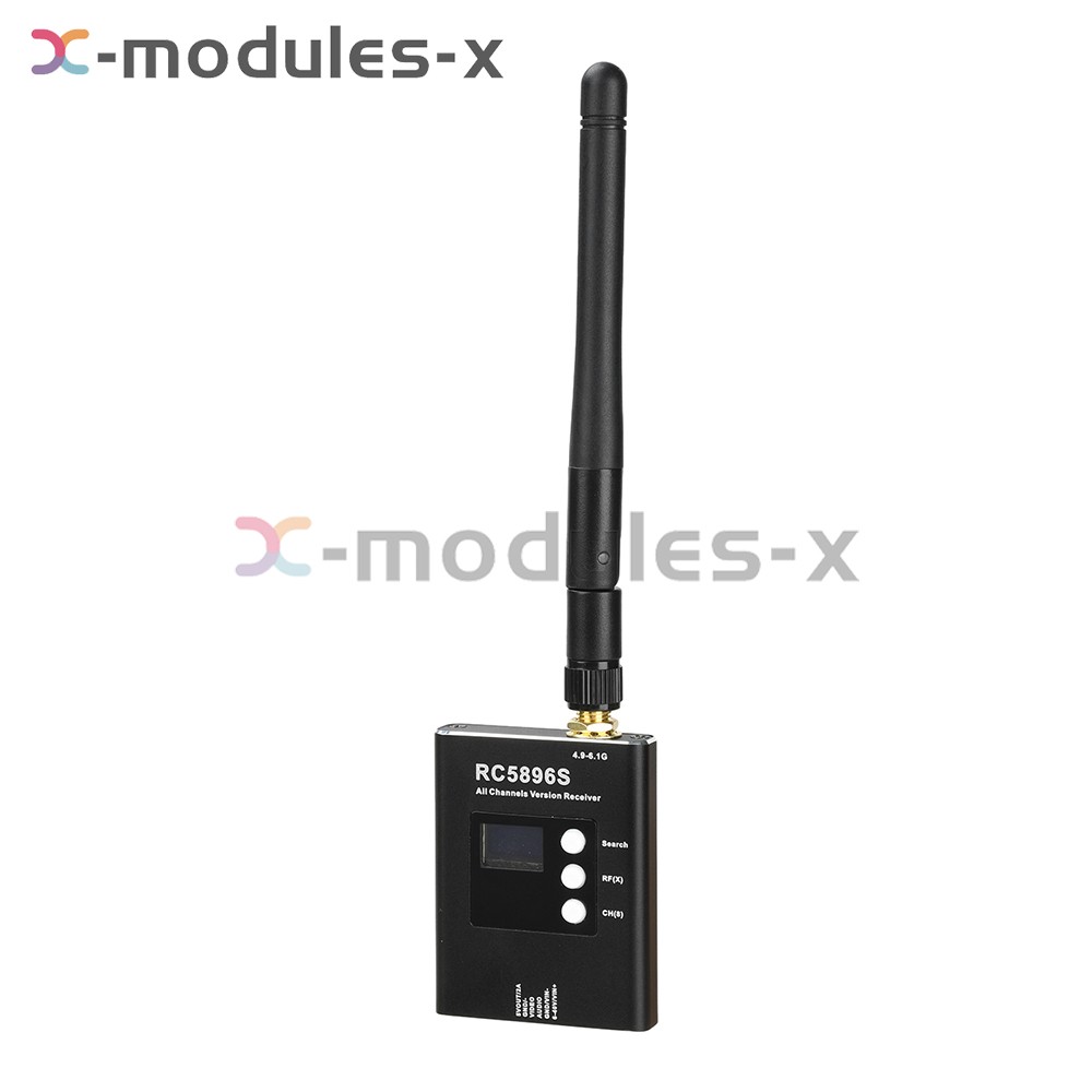 DC6-40V RC5896S Receiver 5.8GHz Video Receiver Transmitter With Antenna