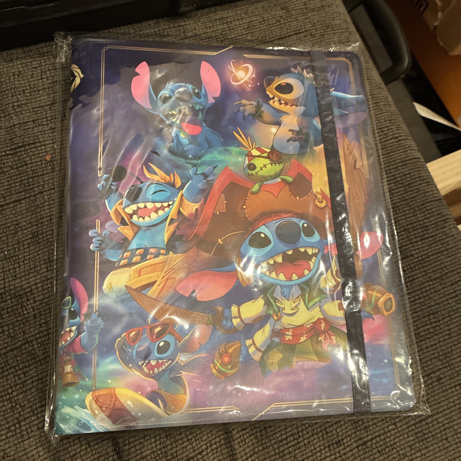 STITCH Card Binder Portfolio Disney Lorcana TCG Holds 252 Cards New Ravensburger