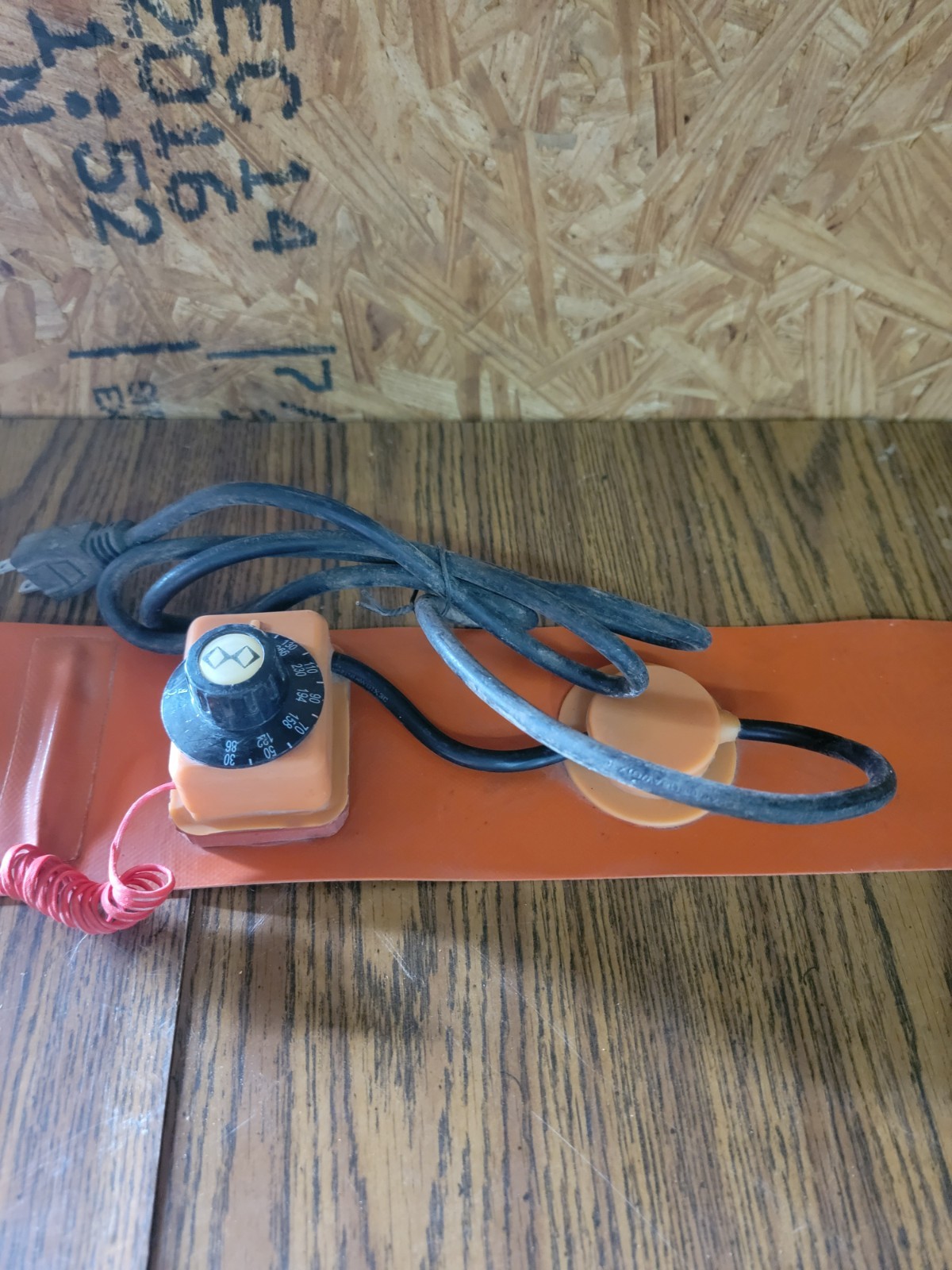 110V Oil Drum Heater Silicone Heating Blanket 1.5mm Rubber Heater