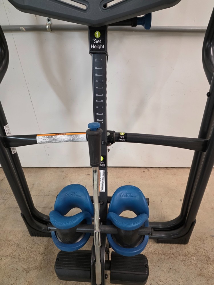 Teeter FitSpine X3 Inversion Table Easy Adjust Positions & Ankle Lock, Excellent