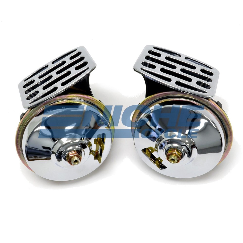 Chrome/Black 90mm 12 Volt