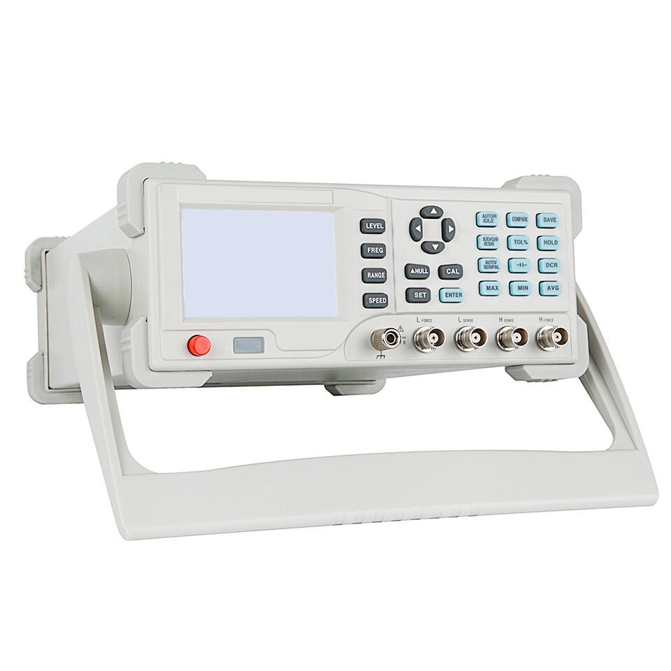 LCR Meter Benchtop Digital Bridge Data Logging Function Max Mini Average Value