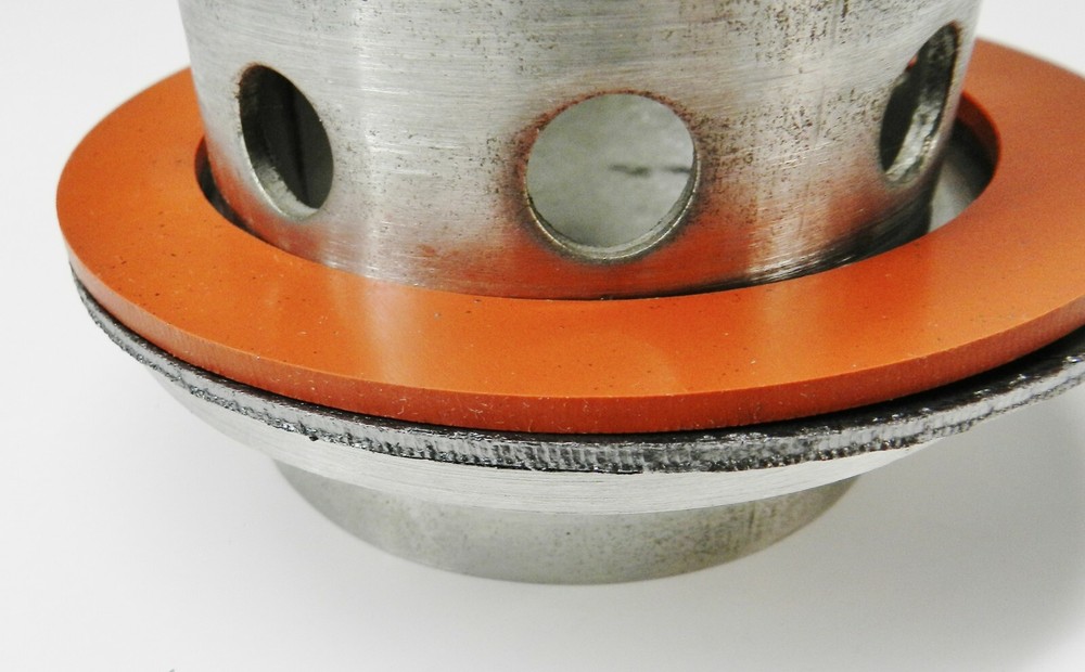 3" Gaskets Silicone Rubber & Graphite Set for Vacuum Casting Perforated Flasks