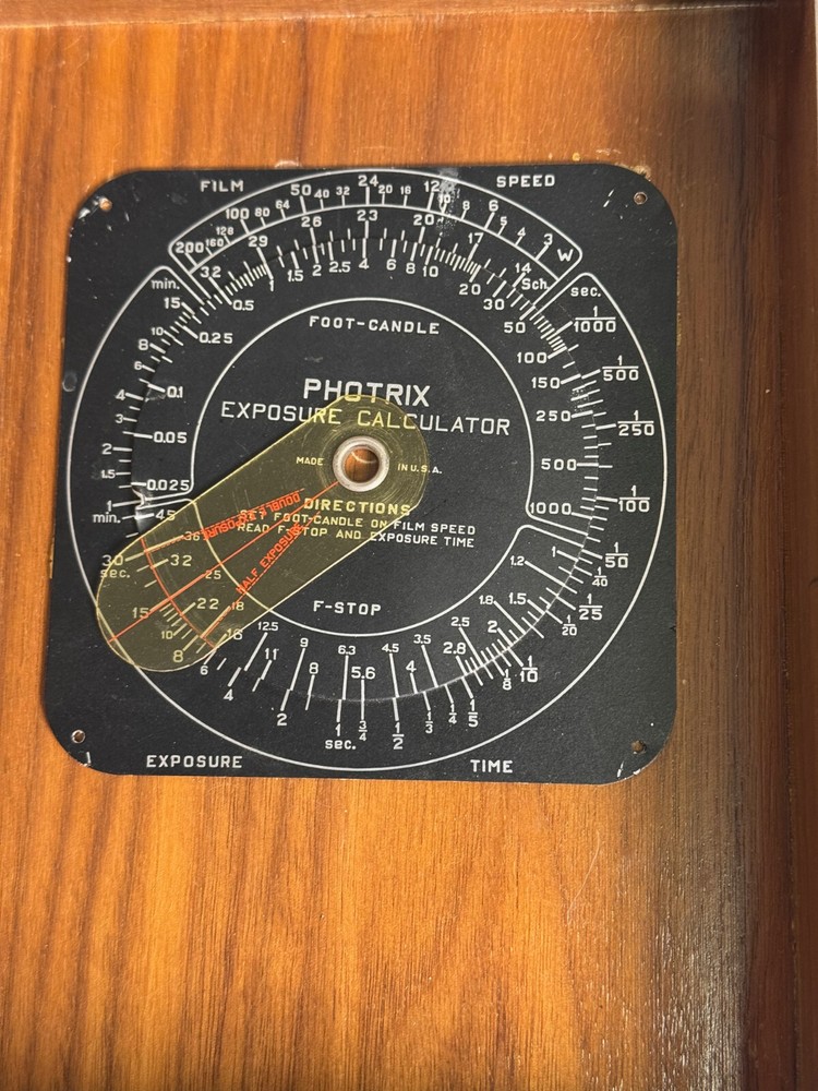 Rare Antque Photrix Photometer light meter