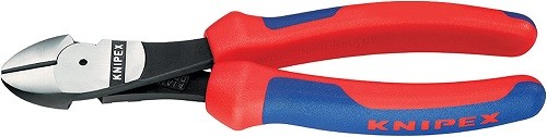 KNIPEX 74 02 140 High Leverage Diagonal Cutters 5,51" with soft handle