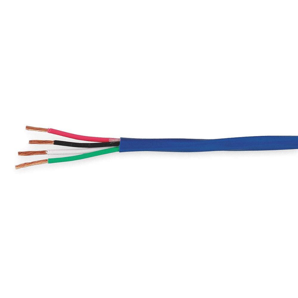 CAROL C1705 Data Cable,4 Wire,Blue,100ft 20LA32