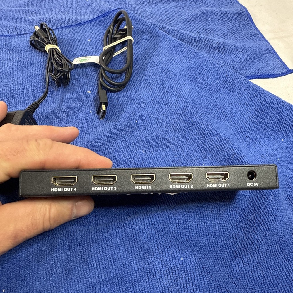 Vanco Evolution EVSP4K14 4K HDMI 1x4 Splitter - FAST FREE SHIPPING!