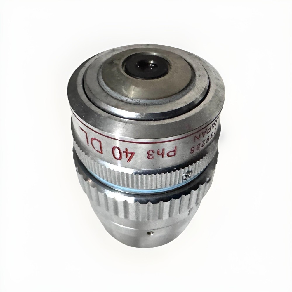 Nikon Diaphot Inverted Phase Contrast Microscope With 3 Objectives