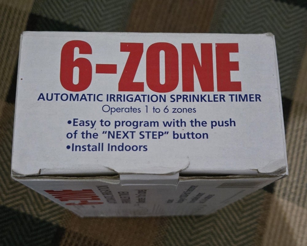 NOS LEGO 6-ZONE AUTOMATIC IRRIGATION SPRINKLER TIMER #9202