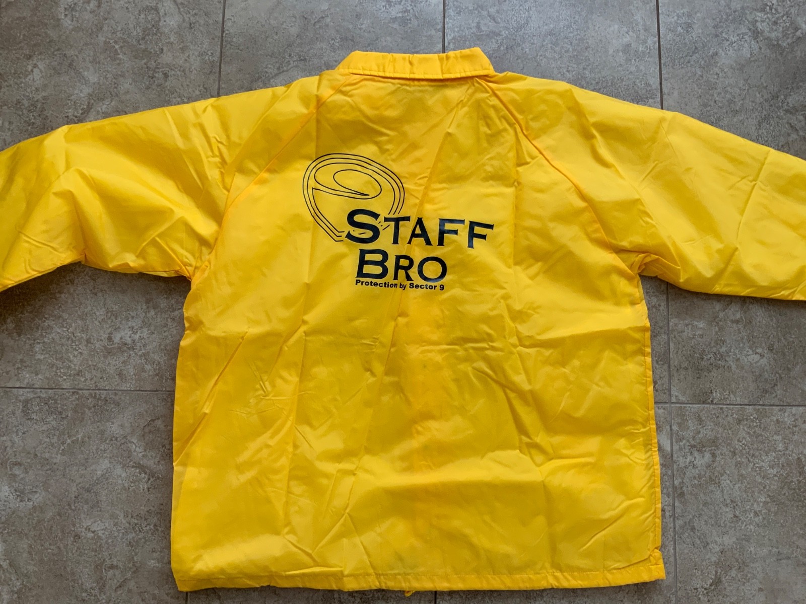 Sector 9 Longboards - "STAFF BRO" Coaches Windbreadker Jacket Mens XL