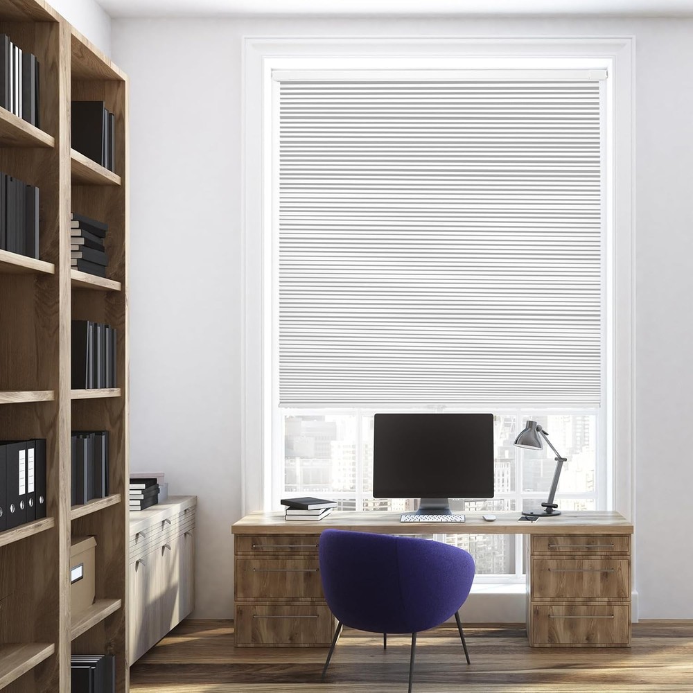 Wireless cellular blinds, light-filtering cellular blinds, easy to install