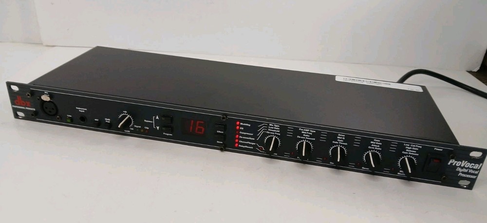 Dbx ProVocal Digital Voice Processor - Tested