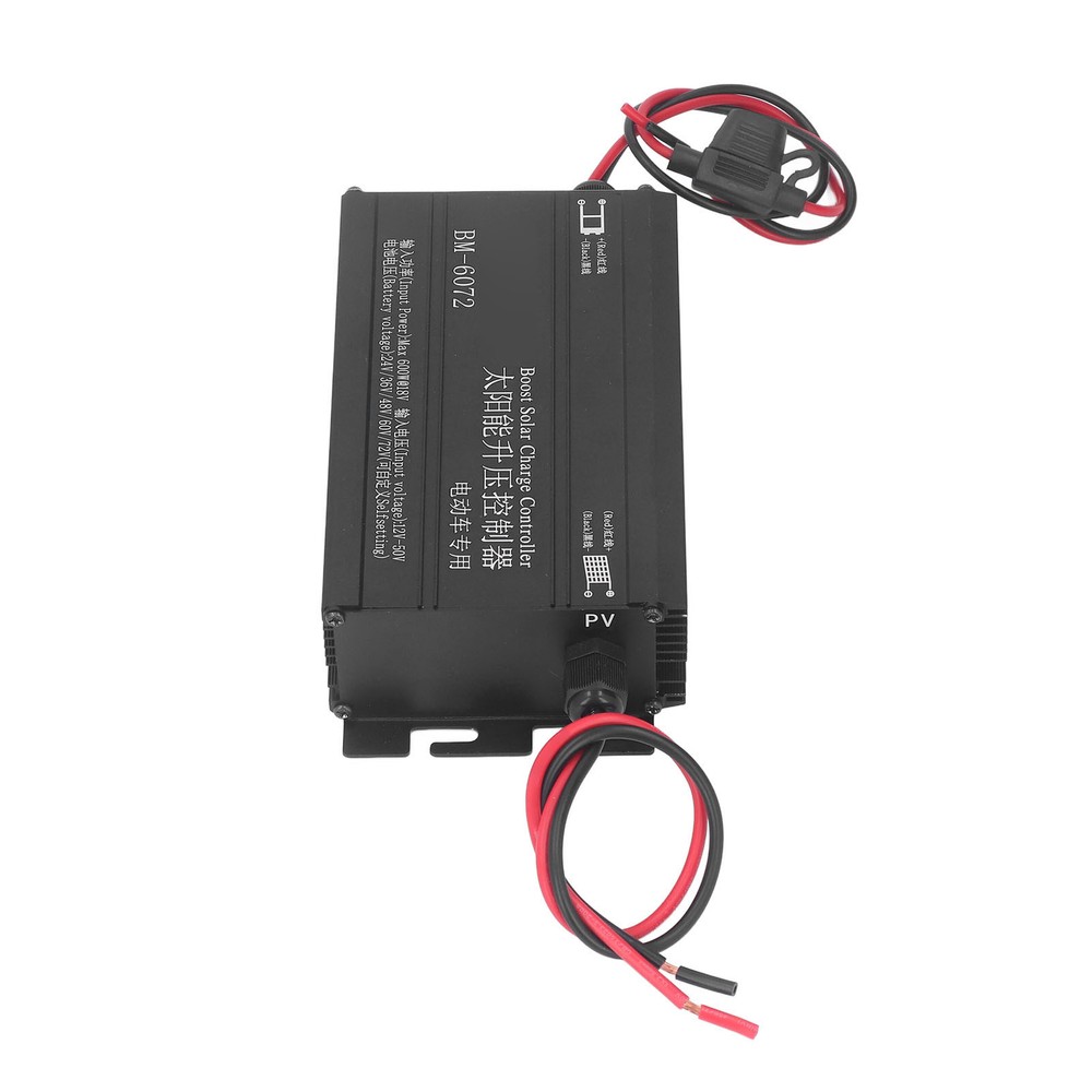 600W MPPT Boost Solar Controller 12-50V Input Step Up Controller.