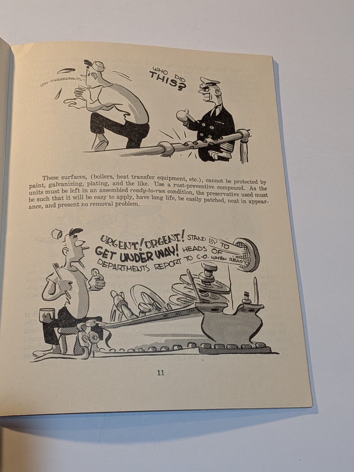 WW2 Era US Navy Pointers On Keeping The Fleet Bureau of Ships 1946 Book