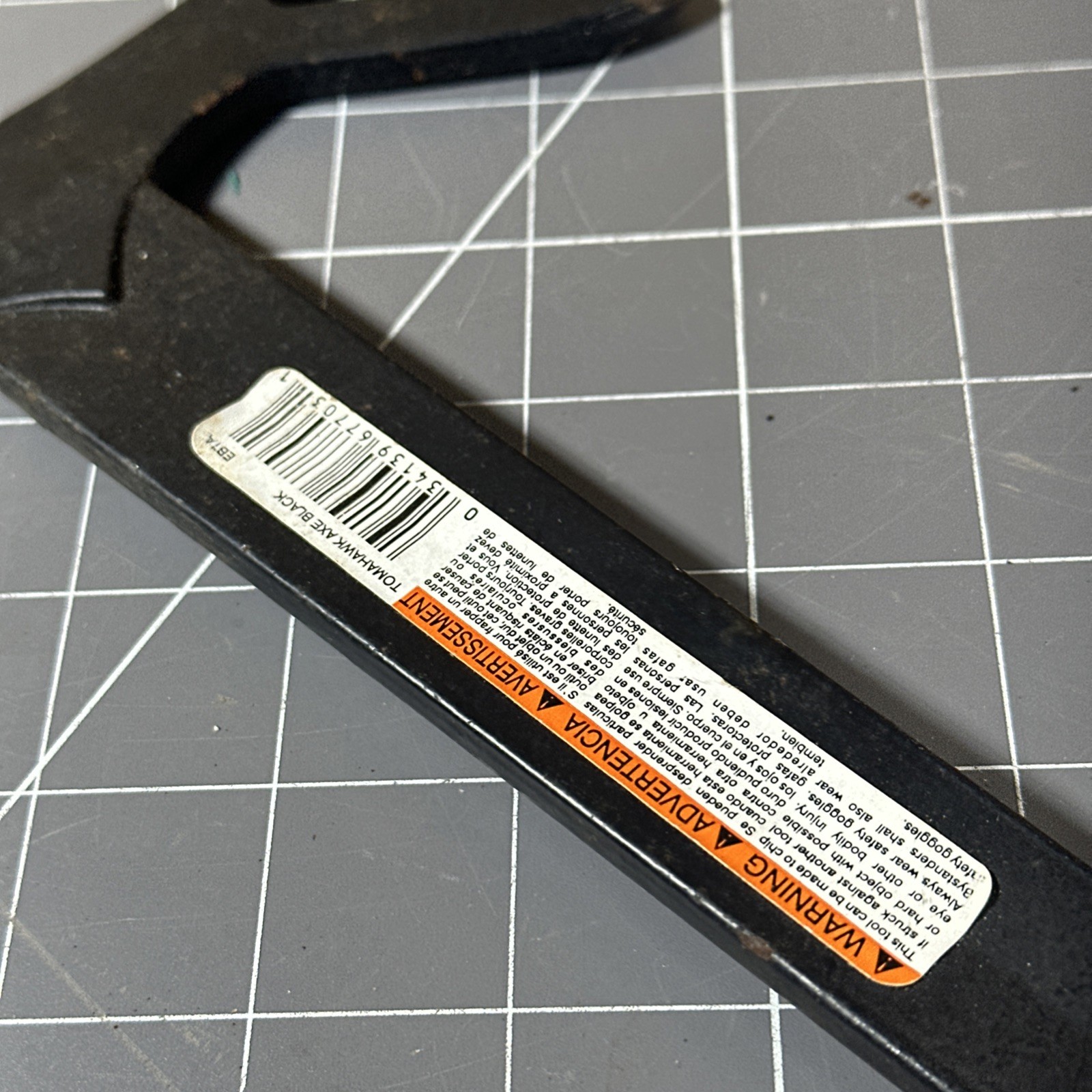 Estwing EBTA USA Made Black Eagle Tomahawk Axes w/ Black Sheath, Black, 16"