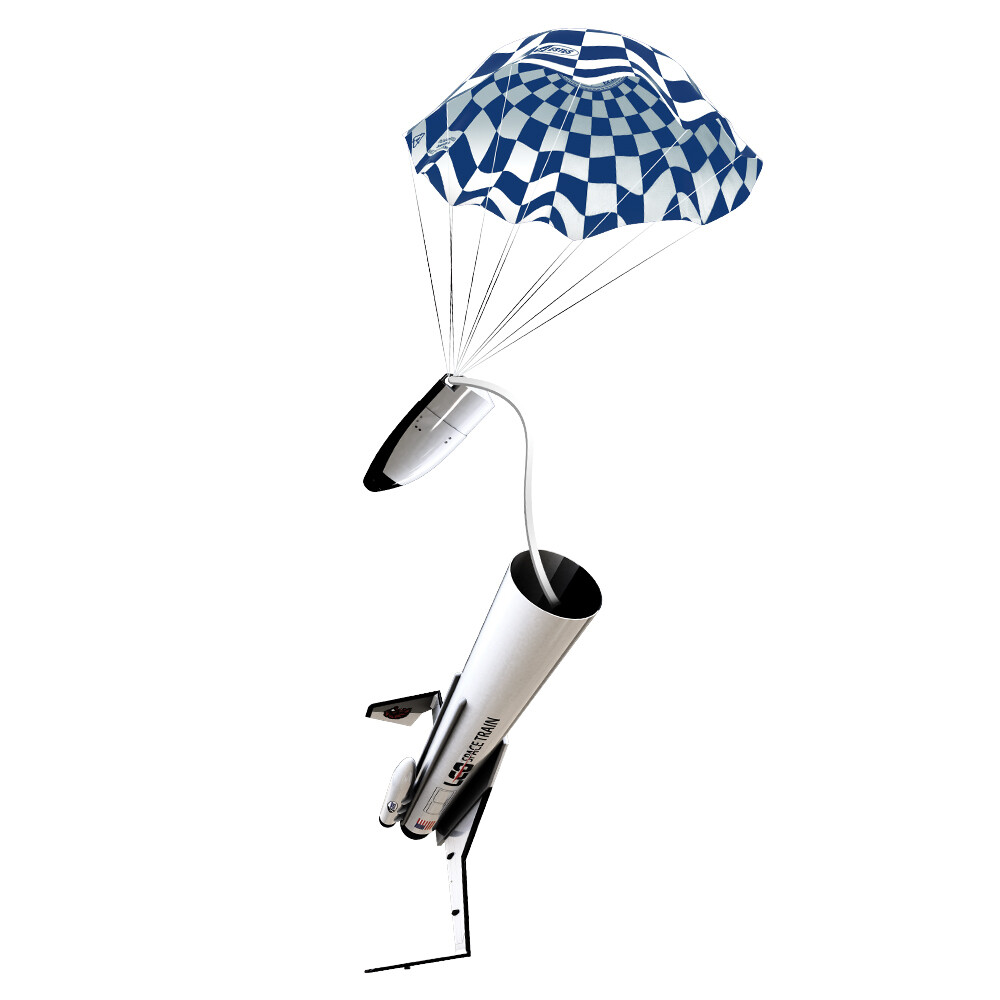 Estes Flying Model Rocket Kit LEO Space Train EST 7285