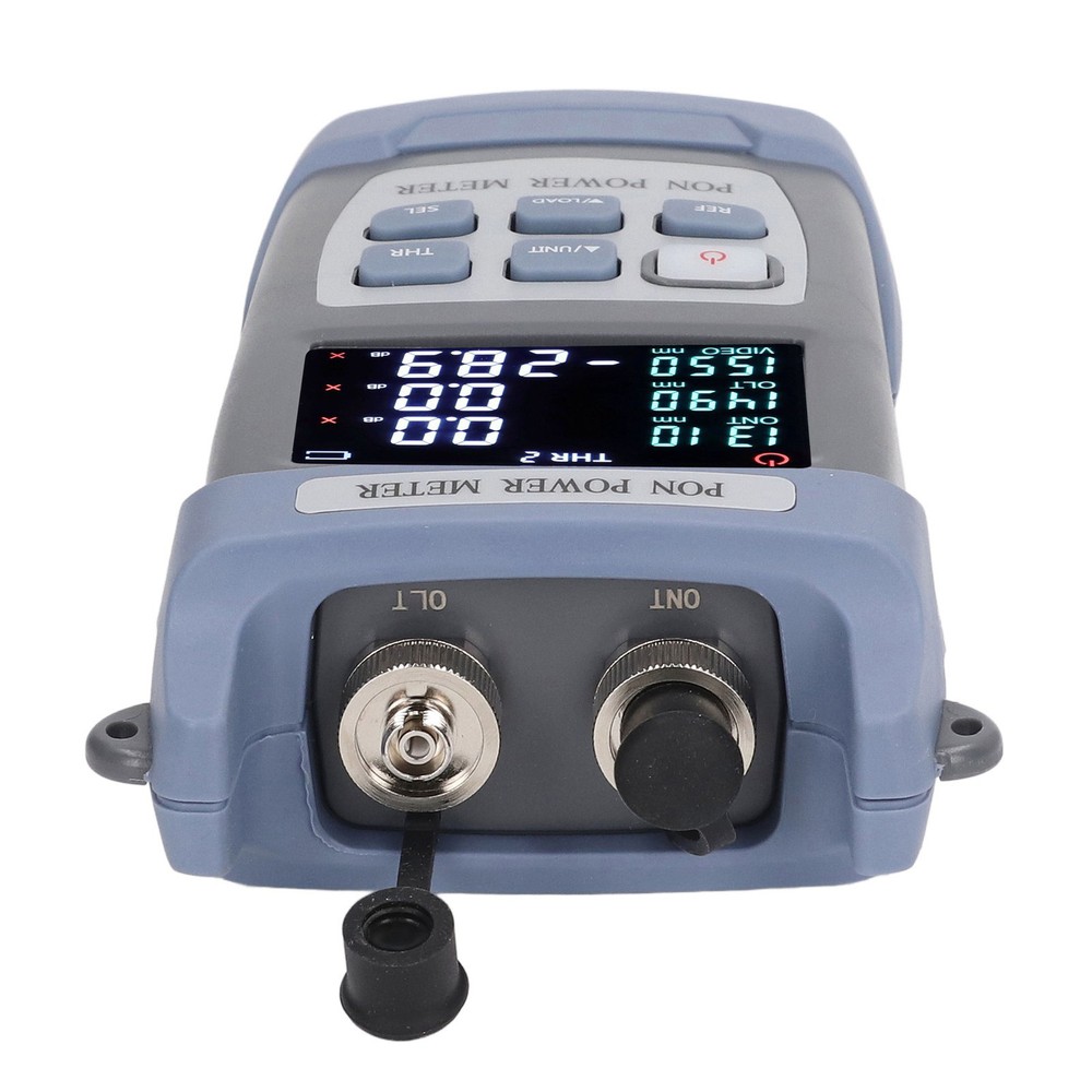Optical Fiber Power Meter Digital Optic Cable PON Tester Testing Tool Set♪