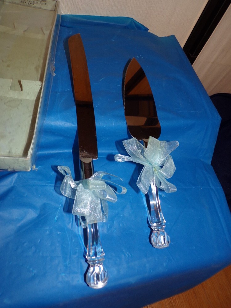 Endless Possibilities Cake Serving Set Wedding Cake Server and Knife Boxed Set