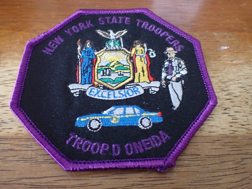 NEW YORK STATE TROOP D ONEIDA PATCH PATCH
