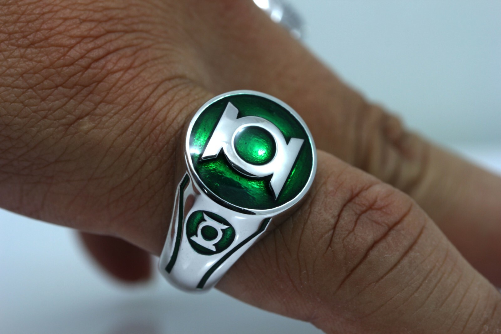 Green Lantern Ring Green Lantern Replica Green Lantern Corp 925 Silver