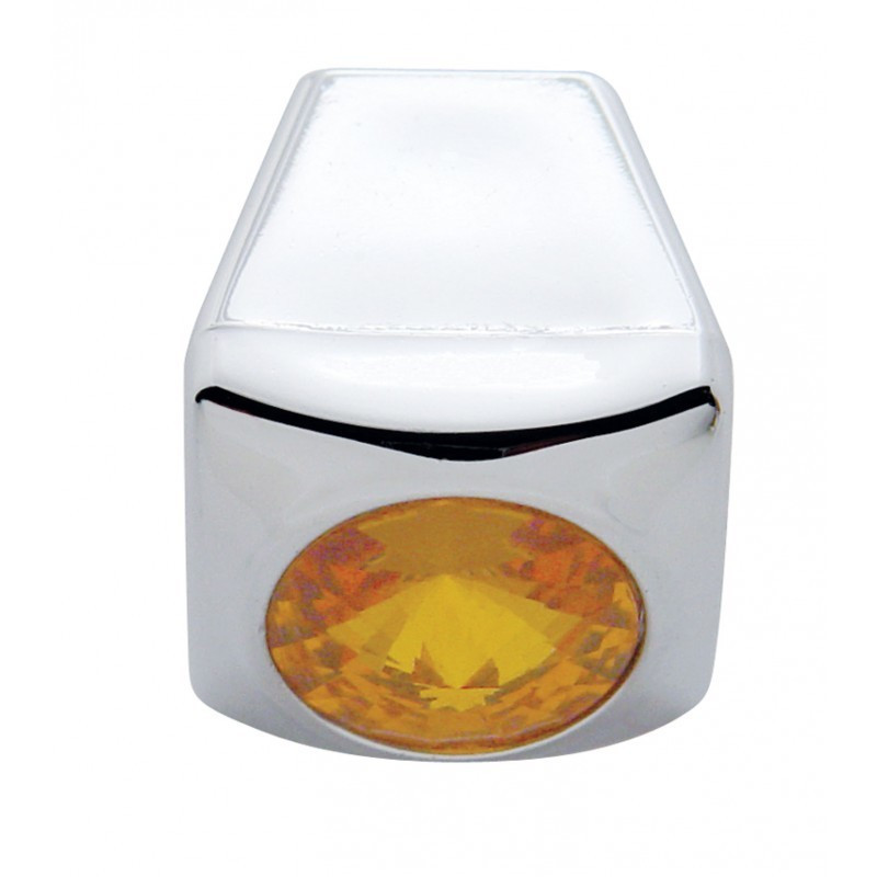 A/C Slider Control Knobs for Freightliner,Peterbilt,Kenworth - Amber- Pack of 3