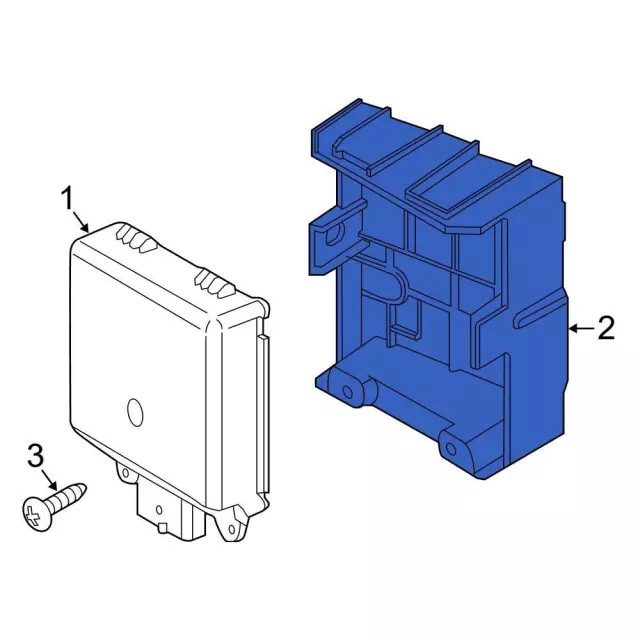 Genuine Ford Blind Spot Detection System Warning Sensor Bracket GB5Z-14D189-D