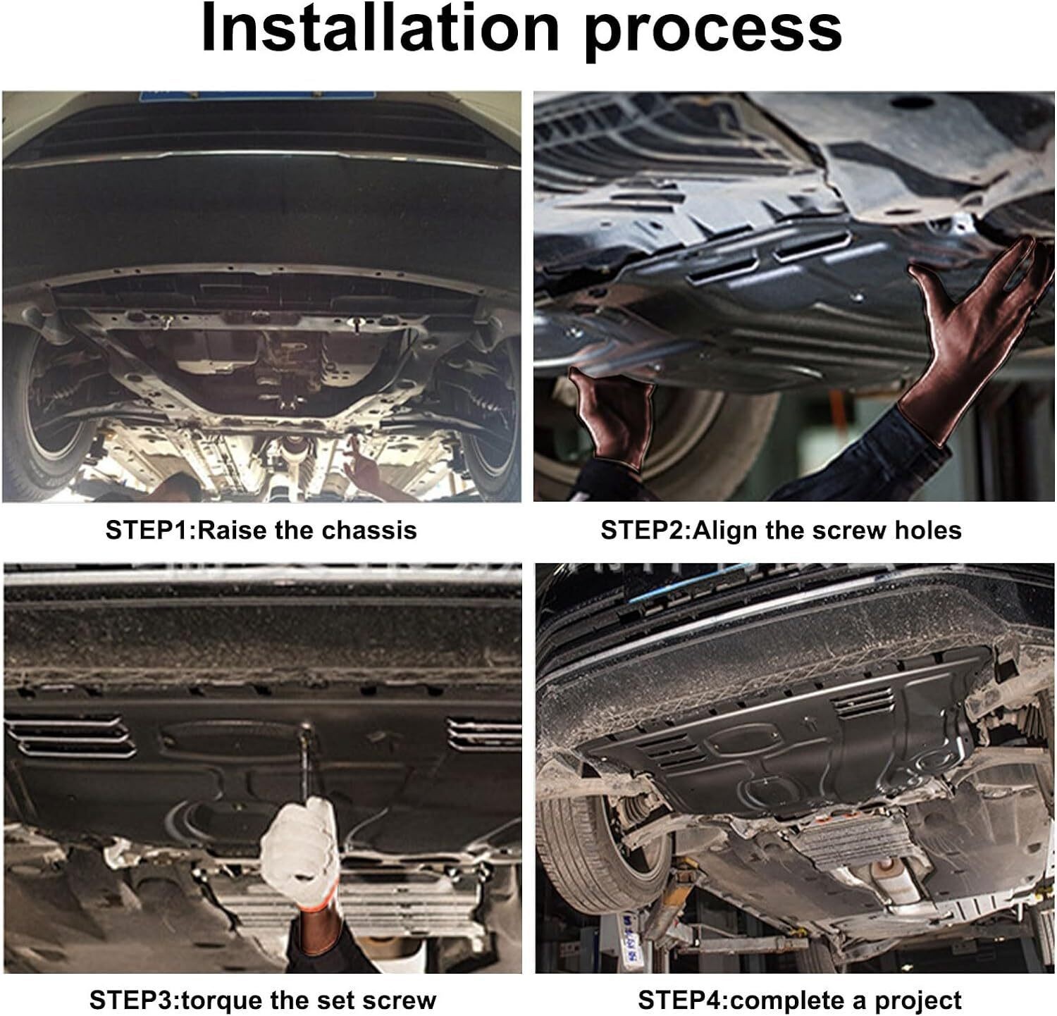 Engine Splash Guard Under Car Shield Cover Board Fit For Honda Civic 2016-2021