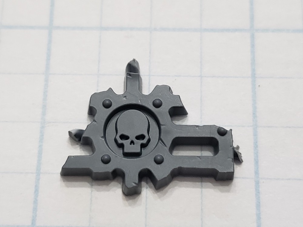 Warhammer 40k Boarding Action Bits Void War Base Terrain Skull Deck Piece #06