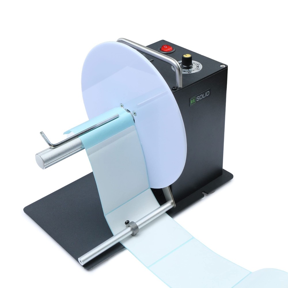 U.S. Solid Automatic Label Rewinder 7.87 in Roll Diameter 4.72 in Width