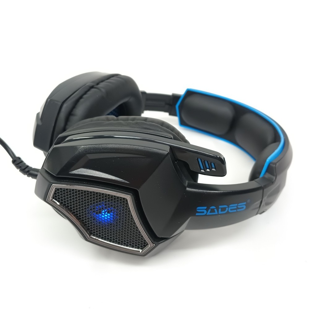 Sades L9 Blue Gaming Headset