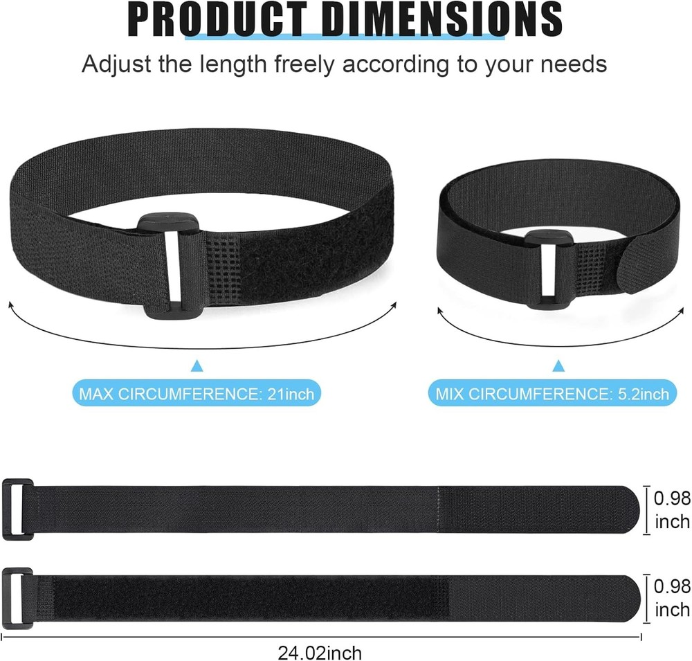 Bike Rack Straps 4Pc Adjustable Wheel Stabilizer Straps