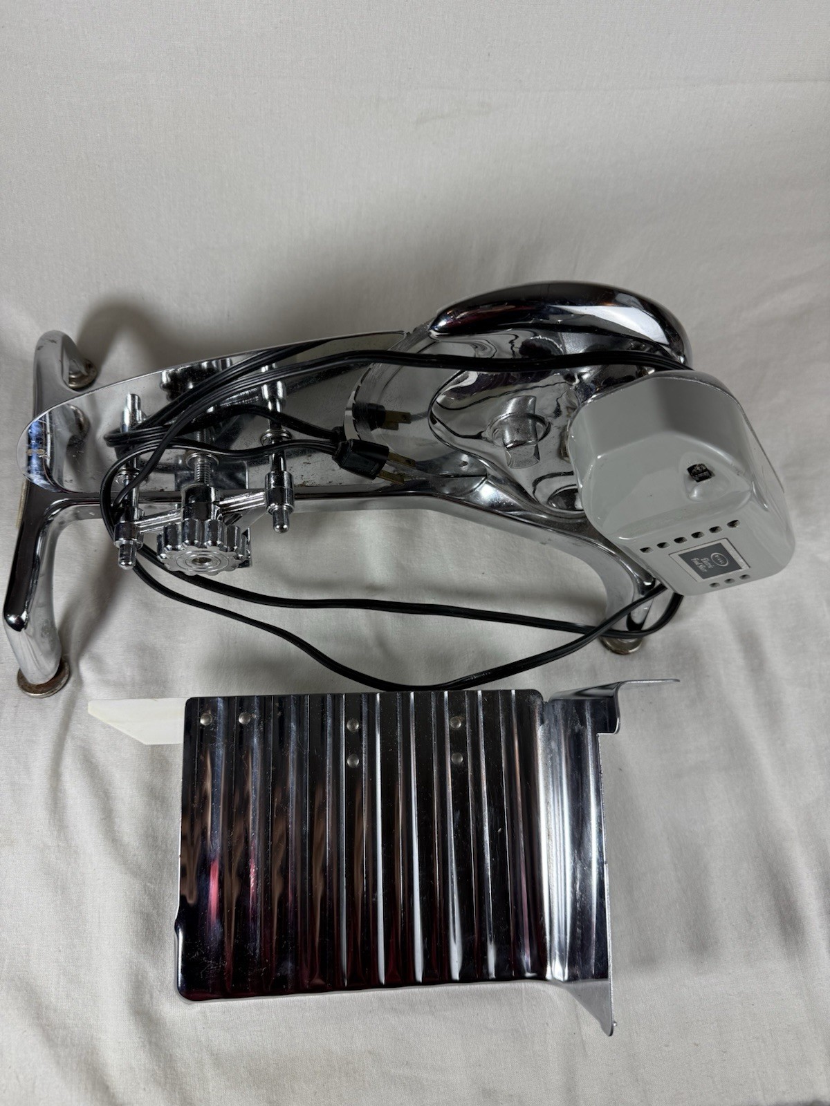 Rival Electric Chrome Food Slicer Model 65301 110IE/3 - Deli Meat Cutter Tested