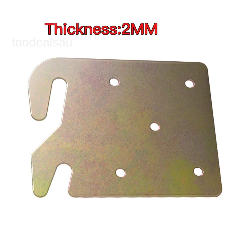 Bed Frame Brackets 4PCS Wood Hardware Universal King, Yellow