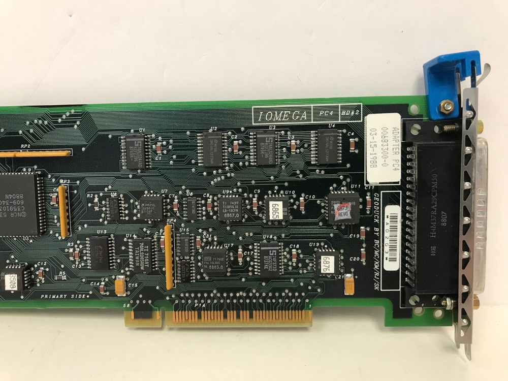 IOMEGA BERNOULLI PC4 MICRO CHANNEL TAPE DRIVE CONTROLLER BD#2 00683300