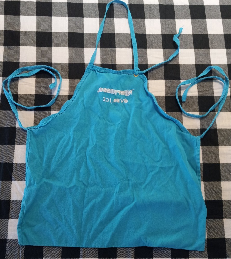 Used NESPRESSO Over Ice Coffee Apron