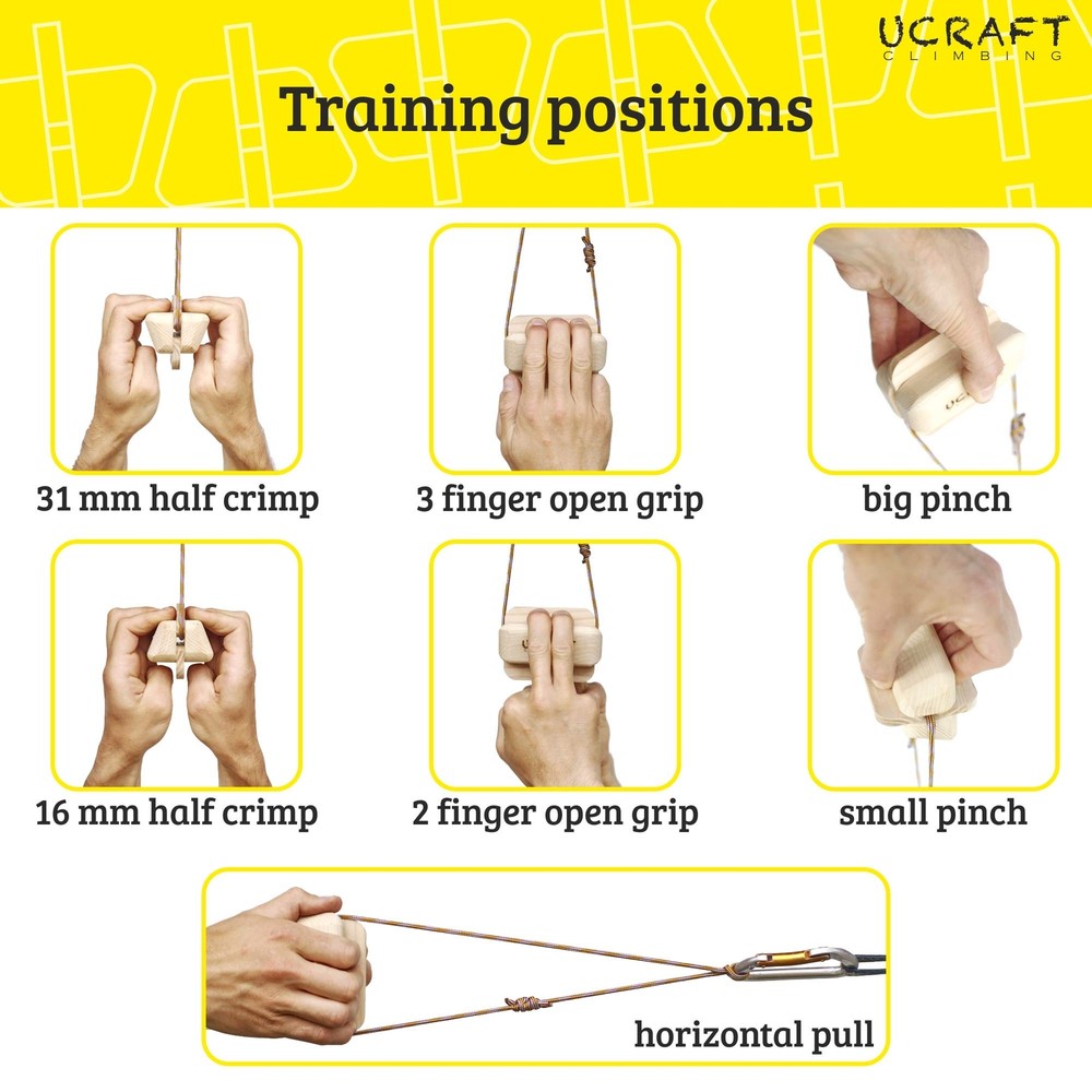 Pocket-Sized Climbing Fingerboard