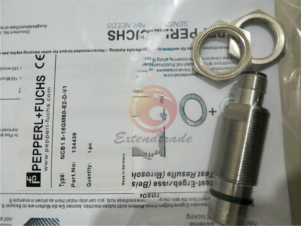 1PCS Pepperl + Fuchs NCB1.5-18GM60-E2-D-V1 Plug-in sensor NEW