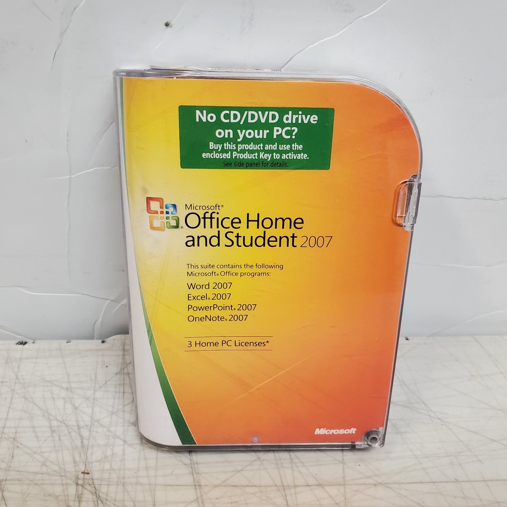 Microsoft Office 2007 Home and Student with Product Key