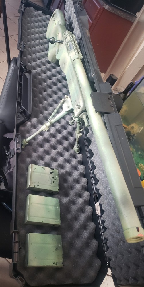 Airsoft L96 COMANDO CUSTOM MADE DISCONTINUE