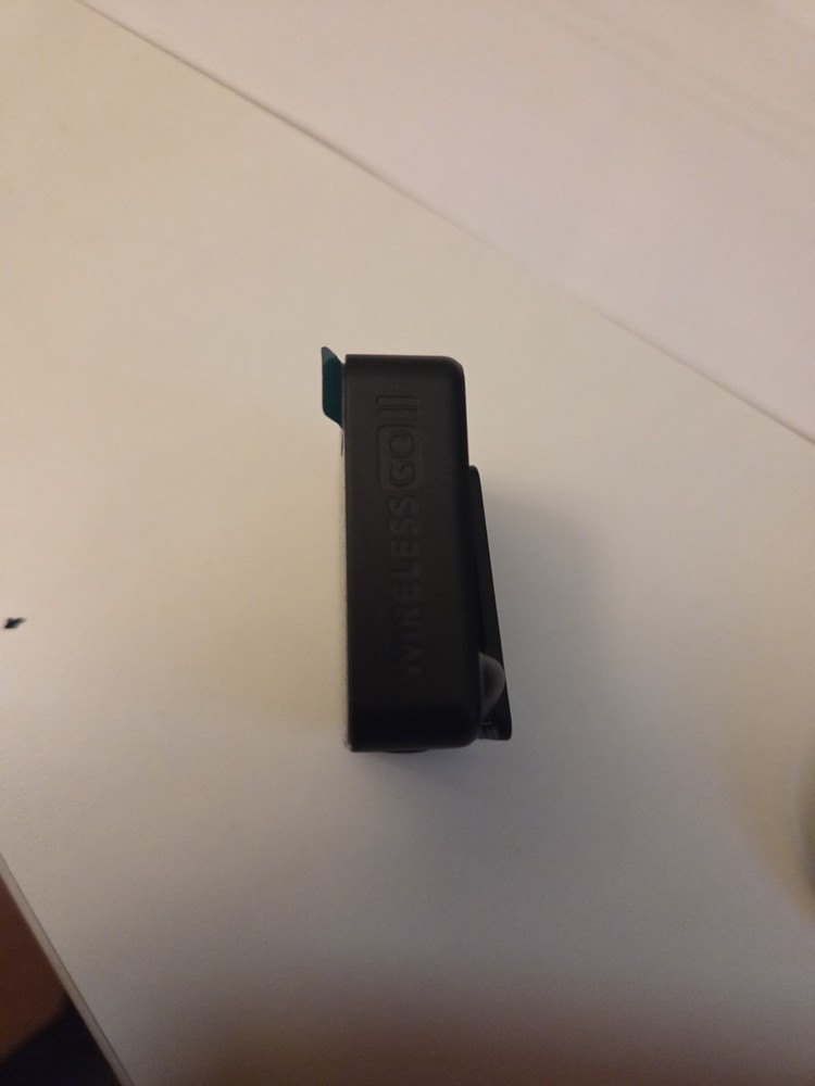 RODE Wireless GO II Compact Wireless Microphone Receiver HF0637462 ONLY WORKING