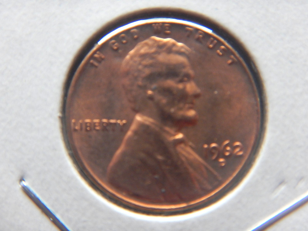 1962 (D) Lincoln Penny