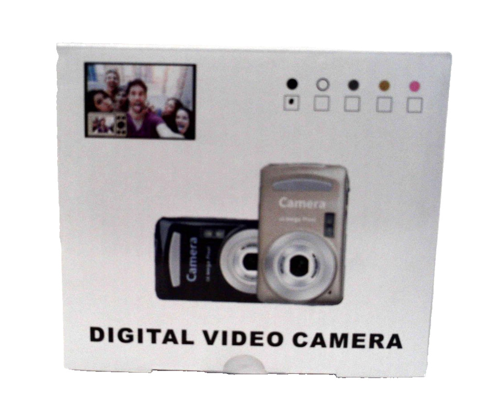 Black 16 Mega Pixels Digital 1080p Video Camera (N)