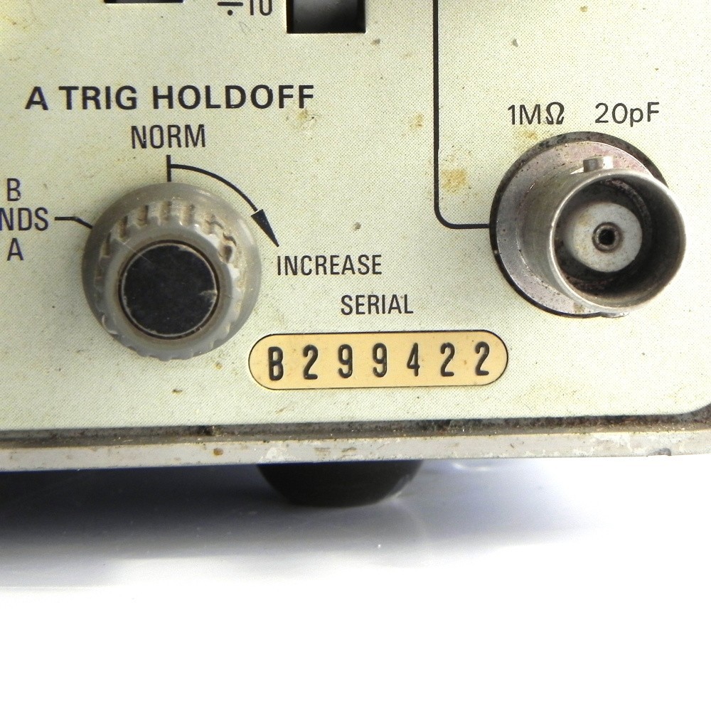 Tektronix 465 Analog Oscilloscope 100MHz Dual Trace 2-Channel