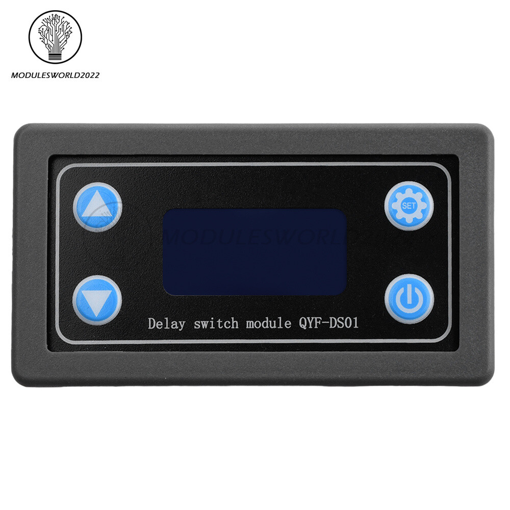 DC6-30V One Way Delay Cycle Timer Relay Module Timing Control Switch QYF-DS01