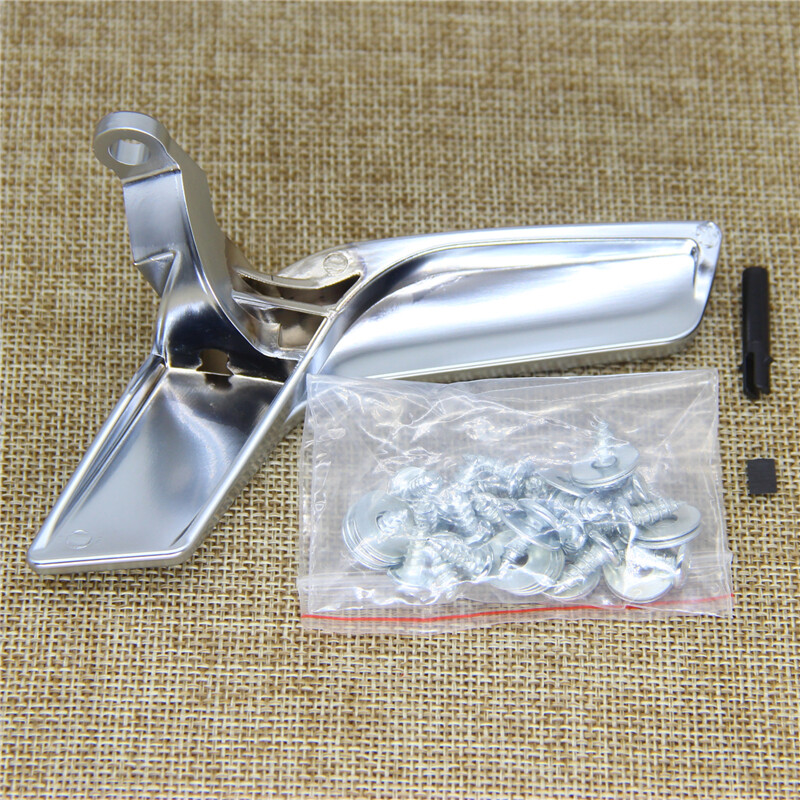Matte Silver Left Driver Side Interior Door Handle Repair Kit for Benz C250 C300