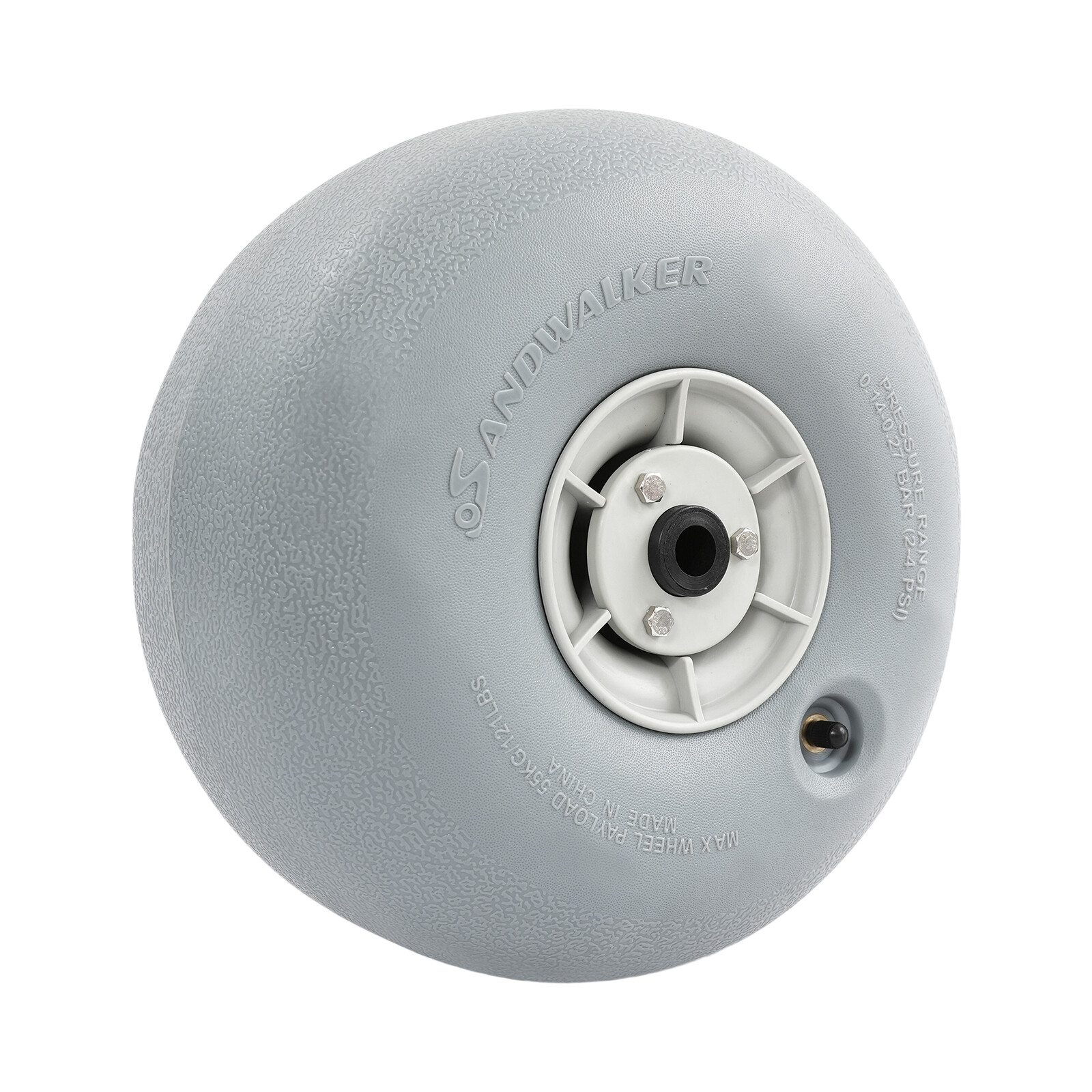 2Pcs Inflatable Beach Wheels – Durable Sand Tires for Carts, 121lbs Load